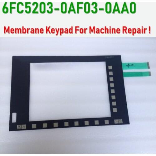 6FC5203-0AF03-0AA0 Membrane Keypad for SINUMERIK OP 15 Panel repair~do it yourself, Have in stock