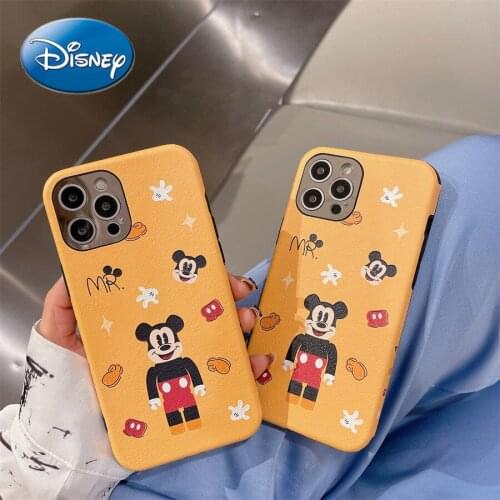 Disney Phone Case for IPhone 6S/7/8P/X/XR/XS/XSMAX/11/12Pro/12mini Mickey Mouse Minnie Phone Case Cover