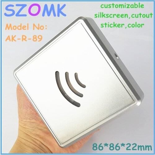Szomk electronics outlet enclosures (10 pcs) 86*86*22mm electronics enclosures for pcb distribution box project box plastic case