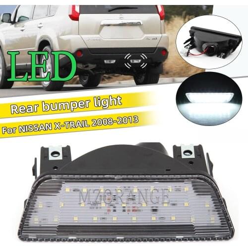 LED Right Rear Bumper Light For Nissan X-Trail 2008 2009 2010 2011 2012 2013 Tail Brake Signal Stop Lamp Car Accessories