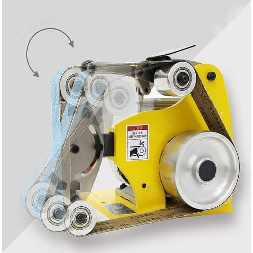 GT-L desktop industrial grade multifunctional belt machine frequency conversion speed control woodworking knife Sanding machine