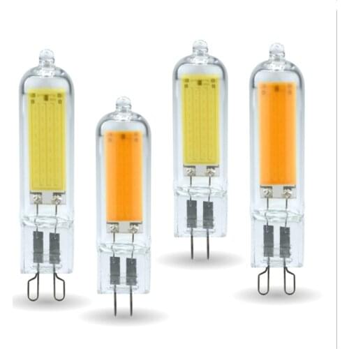 Mini G9 LED 220V 230V COB Light Bulb 7W 9W 12W 15W Glass Body Home Chandelier Spotlight Replace 20W 30W 40W Halogen Lamp Lampara