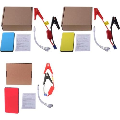 652F 12V 20000mAh Multi-Function Car Jump Starter Power Bank Emergency Charger Booster Battery
