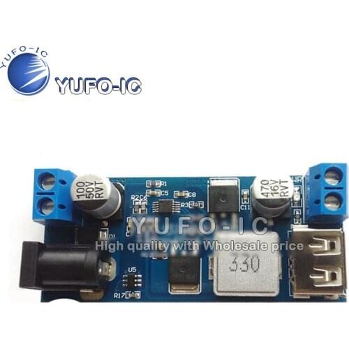 24v / 12v to 5v 5A power supply module, DC-DC voltage power supply module power supply converter LM2596S