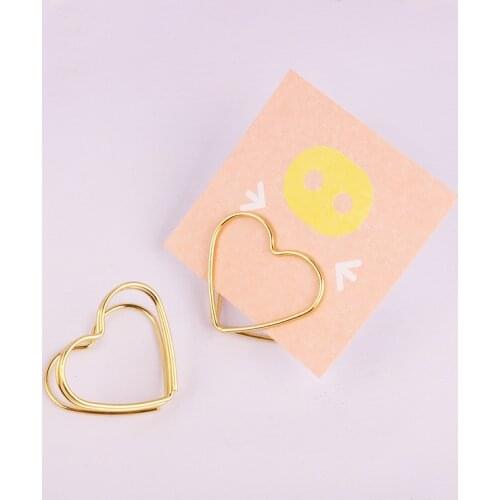 New Love Card Golden Rose Card Clip Lovely Cartoon Clip Photo Holder Metal Card Holder Foto Holder Business Card Holders Desk