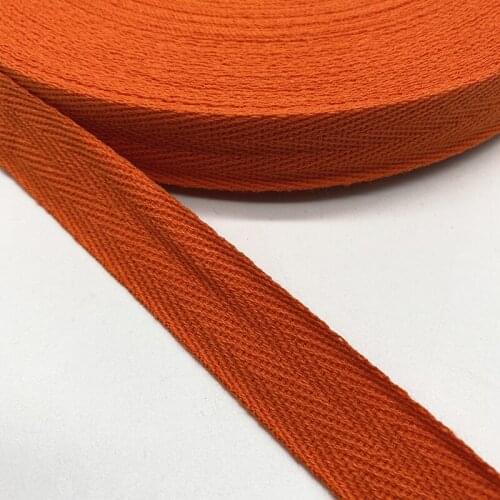 New 10mm 20mm 100% Cotton Ribbon Hserringbone Ribbon Hair Bow Party Christmas Wedding DIY Sewing Crafts #25