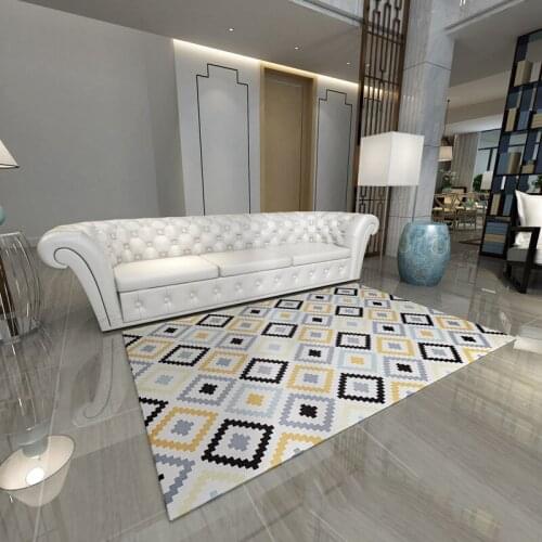 Living Room Carpet Living Room Carpet Custom Coffee Table Bedroom Bedside Fashion Simple Nordic Printed Carpet Study Large Carpe