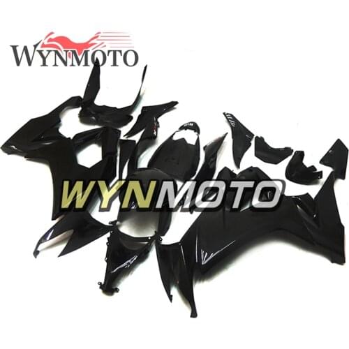 Fake Carbon Fiber Black Complete ABS Injection Fairings For Kawasaki ZX-10R ZX10R 2008 2009 2010 Motorbike Fairing Kits Cowlings