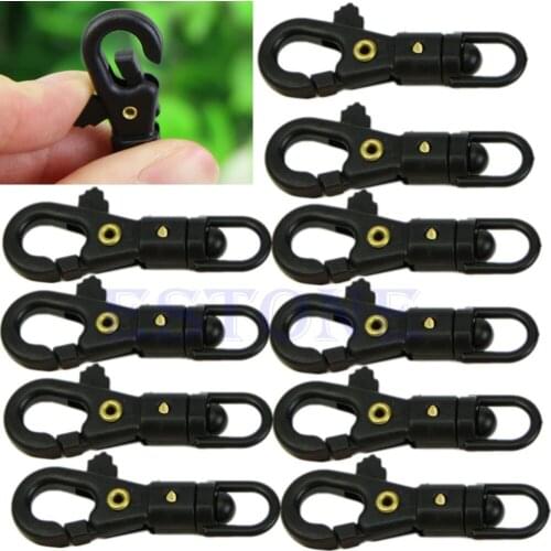 Mini Outdoor Survival Rotatable Hang Buckle Quickdraw Key Chain EDC Tool