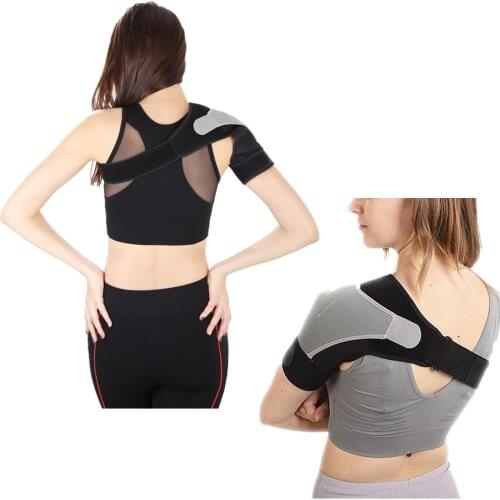 FIRECLUB Fitness Sports Shoulder Adjustable Badminton Shoulder Pads Sports Stretch Shoulder Strap Strong Muscle Chest Harness