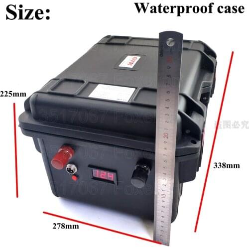 Super high capacity 36v 100Ah 70Ah 80Ah Lithium li-ion lipo battery for power boat motor solar wind energy UPS + 42v 10A charger