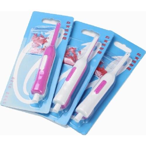 LINNWL Earthworm Bloodworm Clip Device Portable ABS Fishing Tackle 2021 Fishing Baits Lure Accessory With 1000 Rubber Bands