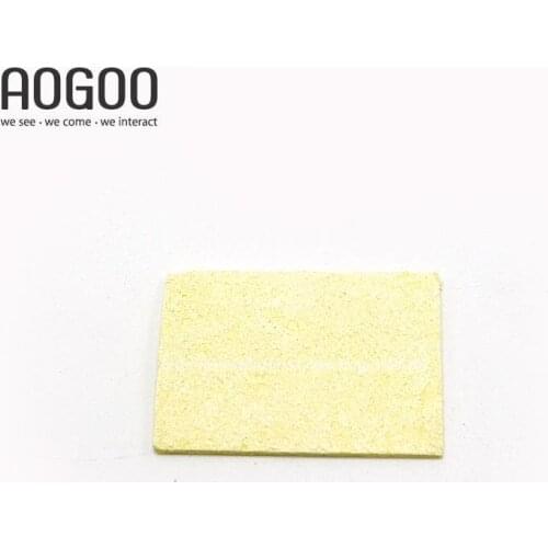 1 Piece Round Rectangle for Choose Soldering Iron Cleaner Solder Tip Replacement Sponge