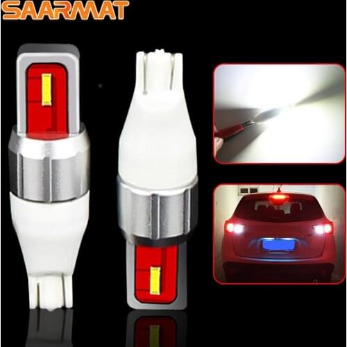 2PCS High power T15 W16W 6SMD Fro Mazda 6 3 5 CX-5 CX-3 CX-9 Axela Spoilers MX5 CX-7 CX-9 Car Reverse Backup Lights Brake Light