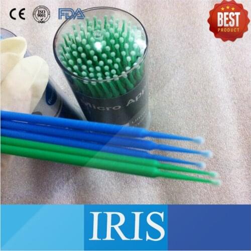 4 Barrels Plastic Dental Materials Disposable Micro Brush Micro Applicators Consumable Colorful Dental Micro Brush Tips