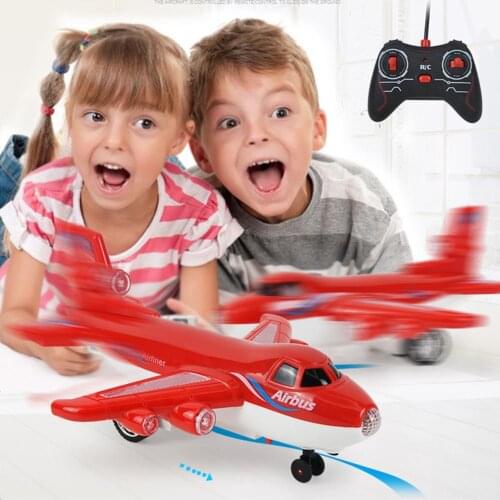 4 Channels Electric Remote Control Aircraft Toy Imitation Airliner for Age above 6 Years Kids