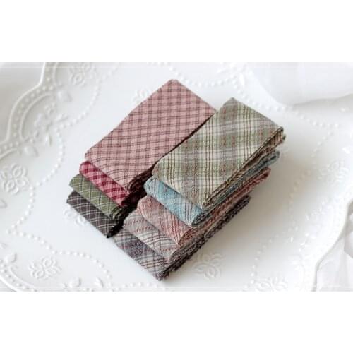 Dailylike Cotton Ribbons Cotton Strips Fabric Ribbon Patchwork Textile for Wrapping Fabric Edges Sewing Fabric DIY Gift Wrapping