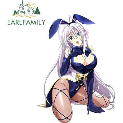 EARLFAMILY 13cm x 12.5cm for High School DxD Sticker Car Stickers and Decals Vinyl DIY Anime Waterproof Scratch-proof Decoration