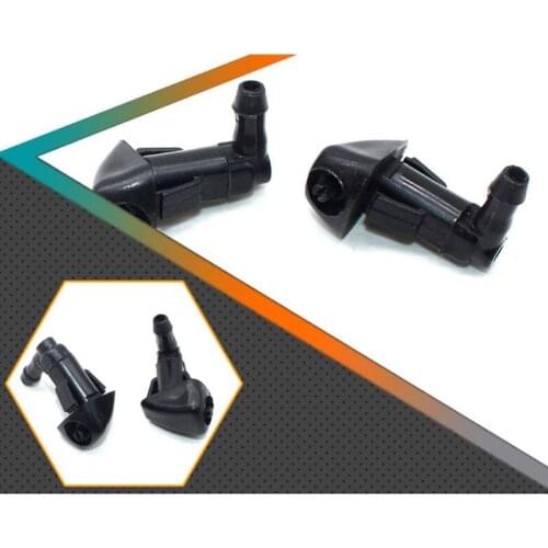 2 Pcs / Pair Car Windshield Wiper Water Spray Jet Washer Nozzle for Honda- / Accord