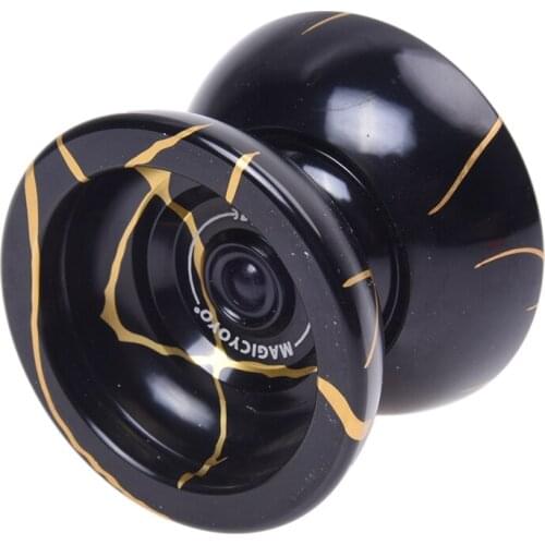 MAGICYOYO New Design Magic Yoyo N11 Alloy Aluminum Professional Yo-yo Yoyo Toy YoYo ball Black+Gold