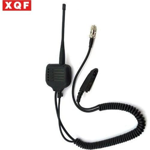 XQF Speaker Mic for Motorola radio GP328 GP340 GP360 GP380 with UHF/VHF Antenna