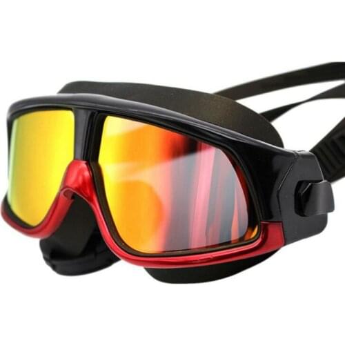 2019 Men Women Swimming Goggles Sports Professional Anti Fog UV Protection Diver Coating Waterproof Adjustable Swim Glasses