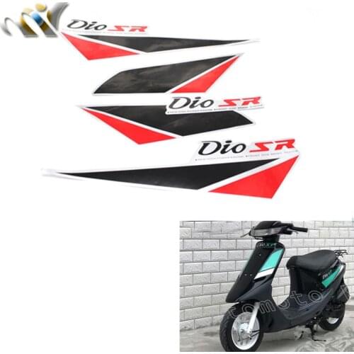 MOFO For HONDA DIO50 AF17/AF18/AF27/AF28 Motorcycle scooter body fairing sticker DIO SR Motorcycle sticker Glue decals