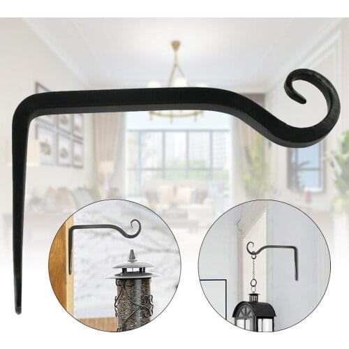 10 inch Flower Basket Wall Hook Living Room Lantern Hanging Bracket Home Decor