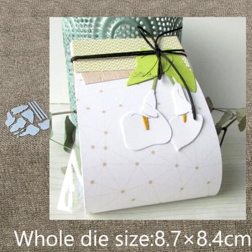 New Design Craft Metal stencil Cutting Dies arum flower decoration scrapbook die cuts Album Paper Card Craft Embossing