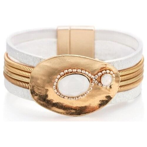 ORNAPEADIA White Bracelets