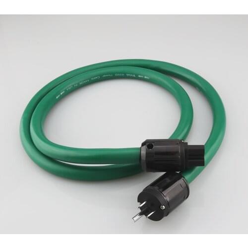 HI-End copper and silver mixing 2328 power line HIFI POWER CABLE Power Cord with EU Plug AC cable line