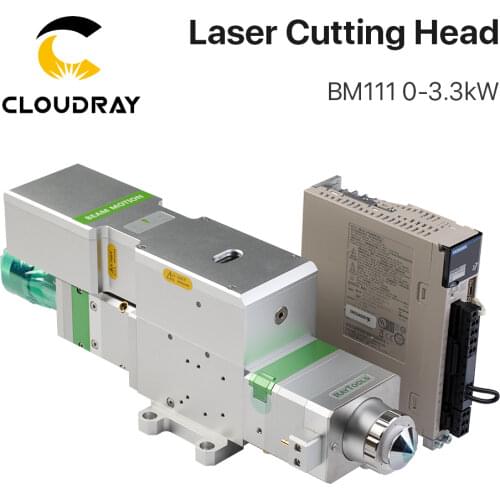 Raytools BM111 0-3300W Auto Focusing Fiber Laser Cutting Head for Metal Cutting