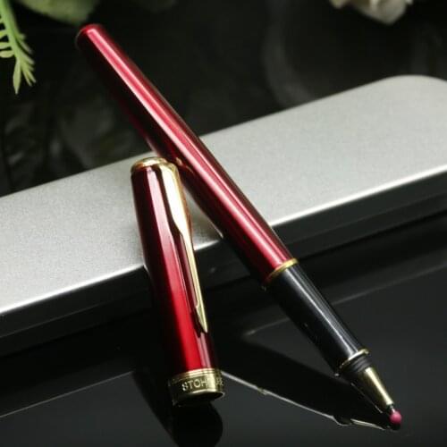 Ball pen metal school stationery signature business roller pen office school supplier 0.5mm ink