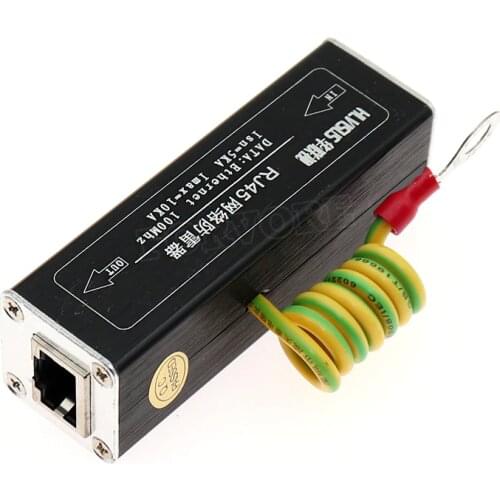 Network camera lightning protector monitoring device lightning protector household surge protector RJ45 lightning protection