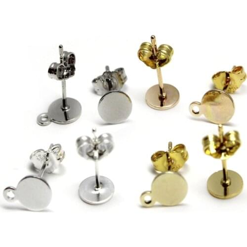 Женские золотые серьги SUMOORL China At AliExpress