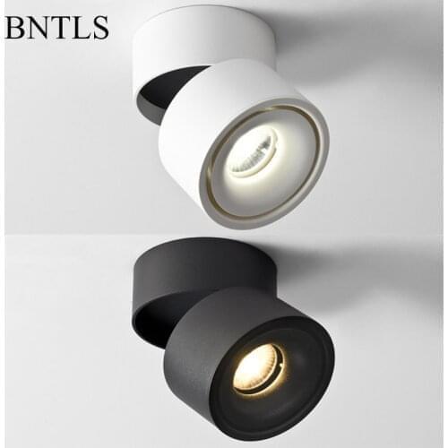12W 15W rail-type and Ceiling type LED Track light comercail lighting show room home spot light COB Dual purpose track lamp