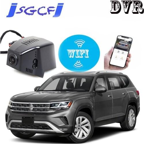 Special Car Road Record WiFi DVR Dash Camera Driving Video Recorder HD Night Vision For Volkswagen VW Atlas Passat 2017~2019