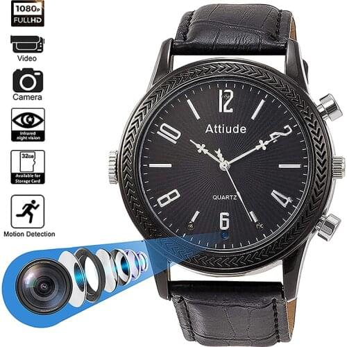 HD 1080P Mini Camcorder Portable Camcorder Watch Camcorder HD Video Recorder Camcorder All-in-One Mini DV Video Recorder