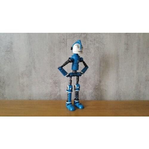 Punk Robot Vintage Ironwork Model Tin Retro Crafts Handmade Collection Handicraft Decorations Gifts Nostalgic Antiquemodels