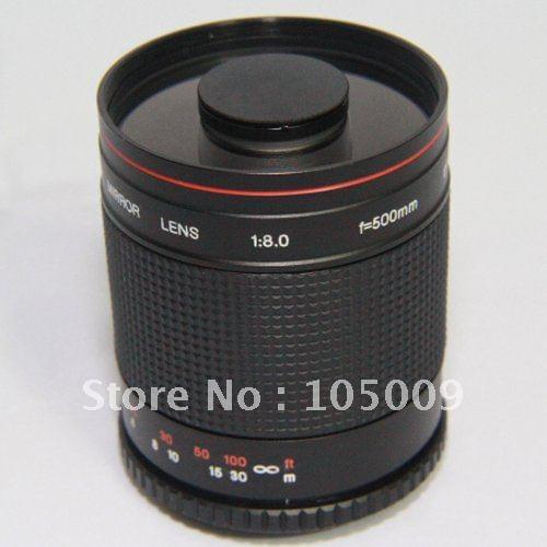 500mm f8 MIRROR TELEPHOTO LENS for E620 E450 E30 E520 E420 E510 SP-570 camera