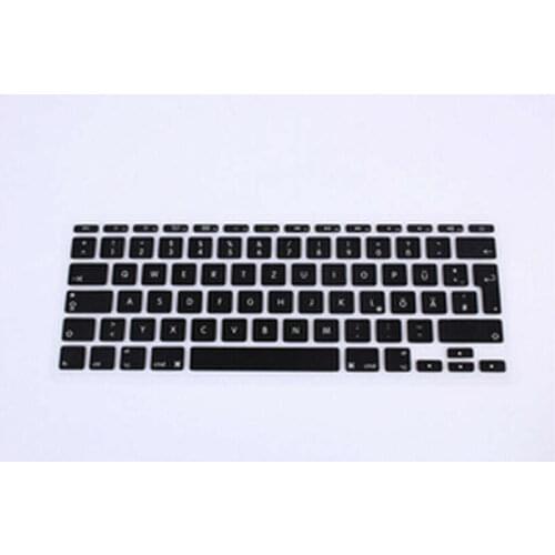 10pcs) European German Letters Keyboard Protector for Macbook Air 11" 11.6 Inch 11.6 Laptop Skin Covers for Mac book 11 QWERTZ