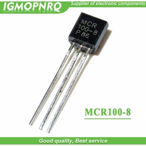 100PCS MCR100-8 TO-92 100-8 TO92 new