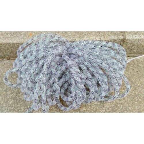 White&Silver&Colors Diameter 16mm Tube Crin Festival Hearwear Braid Trimming Tube Plain Tubular Crinoline 90yard Free Shipping