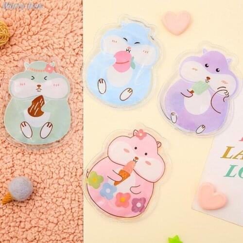 1Pcs Winter Reusable Gel Hand Warmer Funny Animal Print Instant Heating Pack