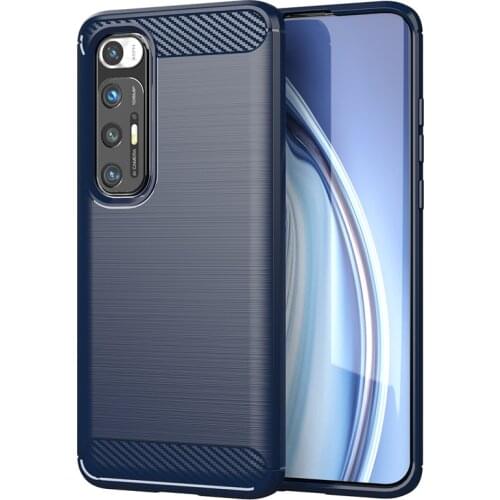 Flexible Carbon Fiber TPU Case for Xiaomi 10S 10 S Redmi Note 10 Pro 5G Note10 4G Drop Protection Back Cover Capa