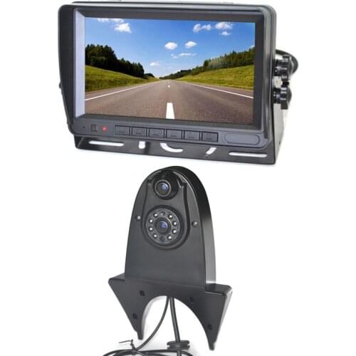 Vardsafe VS807DM Double Dual Lens Reversing Camera & 7 Inch Stand Alone Rear Monitor for MB Sprinter Van