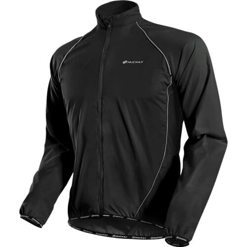 NUCKILY Women Lightweight Cycling Jackets Long Sleeve Riding Bike Clothes UV Protection Bicycle Coat Womens Windbreaker Jacket