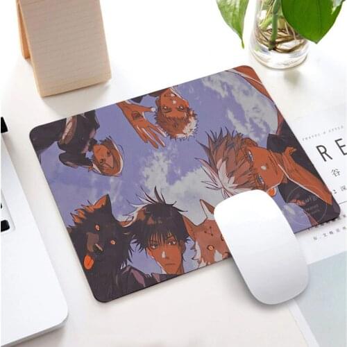 25X29CM Jujutsu Kaisen Small Mouse Pad Gaming Accessories Gamer Mouse Mat Gaming Genshin Impact Mousepad for CS GO LOL Dota Game