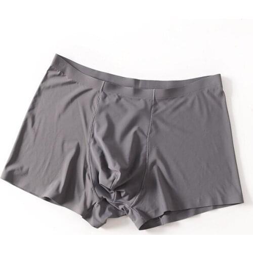 3pcs/Lot Men Panties Mens Underwear Soft comfortable cotton Men Solid breath Shorts Plus Size