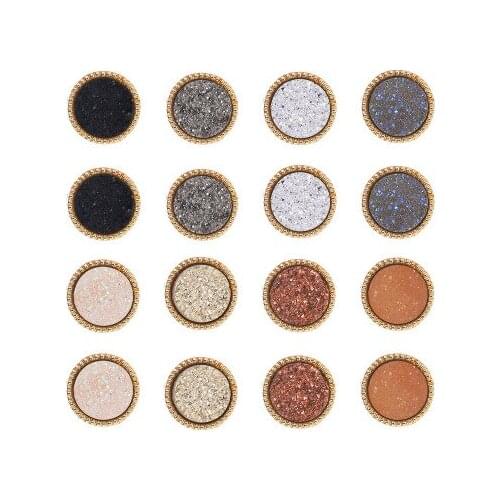 New fashion Simple geometric round crystal earrings For Women girl Accessories jewelry wholesale